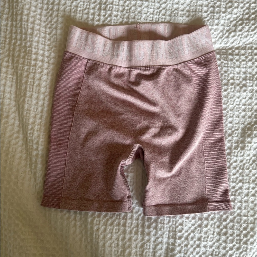 Gymshark Light Pink Bike Shorts